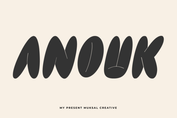Anouk: A Joyful Display Font for Editorial Design