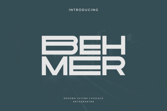 Behmer: A Display Font That Adds Personality to Brand Identity