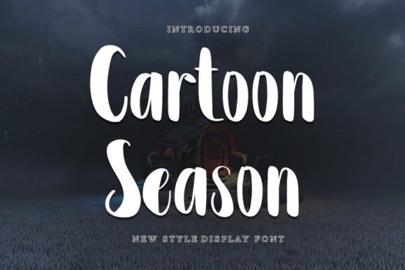 Cartoon Season: A Display Font That Feels Like a Thoughtful Design Choice