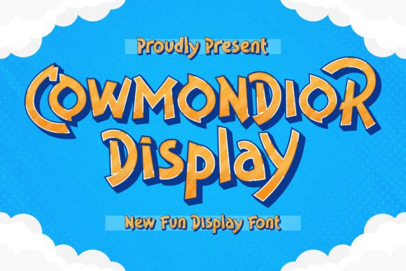 Cowmondior: A Friendly Display Font That Makes Your Brand Feel Like Home