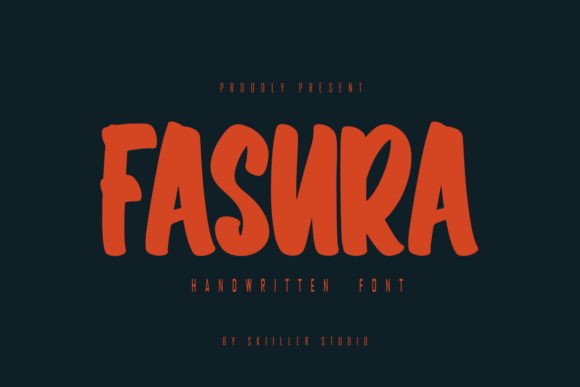 Fasura: A Handwritten Font That Builds Trust and Personality