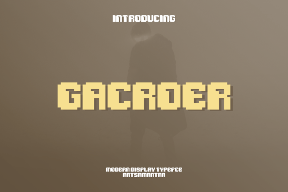 Gacroer: A Pixel-Style Display Font Built for Scroll-Stopping Campaigns