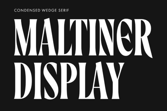 Maltiner Display: A Serif Font for Impactful Web Design