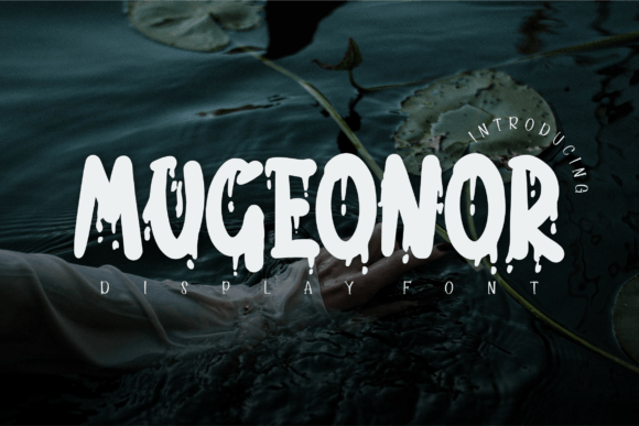 Mugeonor: A Spooky Display Font for Campaign Creativity