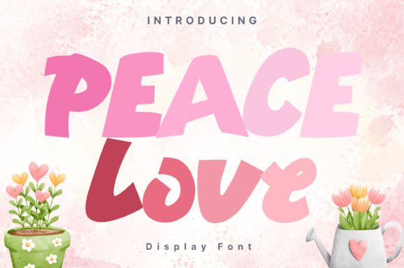Peace Love Font: Playful, Professional Branding for Small Businesses