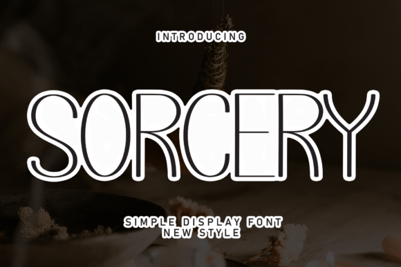 Sorcery: A Sweet Handwritten Display Font for Editorial Warmth