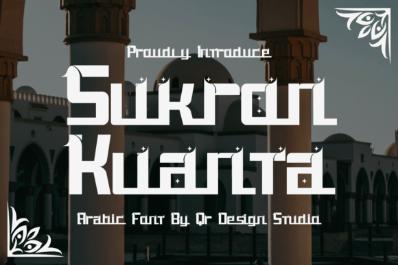 Sukron Kuanta: A Display Font That Makes Headlines Feel Like Magic